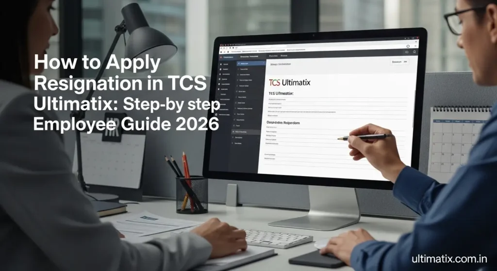 How to Apply Resignation in TCS Ultimatix