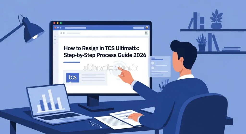 How to Resign in TCS Ultimatix