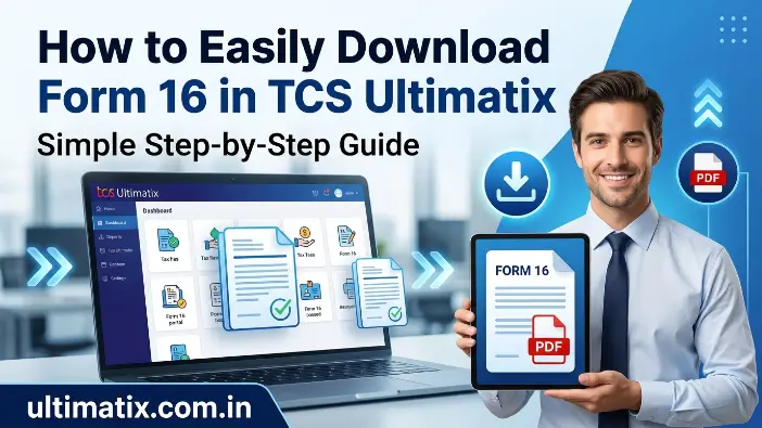 How to Download Form 16 in TCS Ultimatix