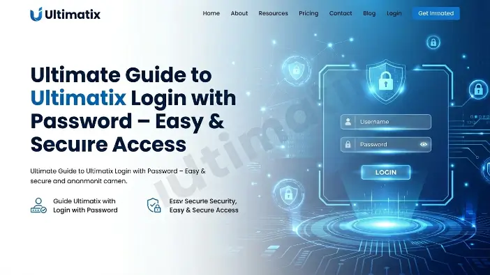 Ultimatix login with password