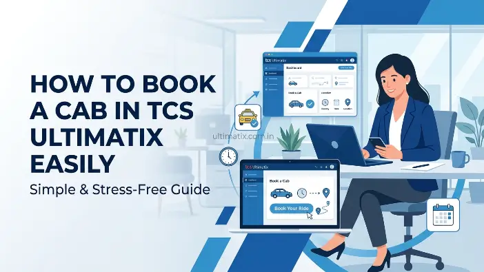 How to Book a Cab in TCS Ultimatix