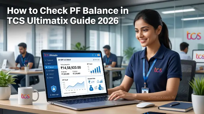 How to Check PF Balance in TCS Ultimatix