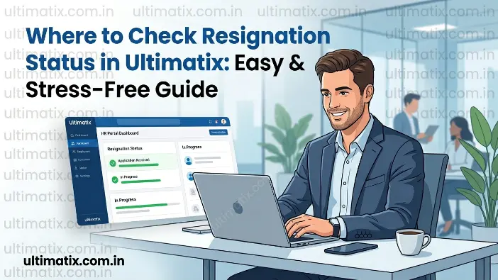 Where to Check Resignation Status in Ultimatix