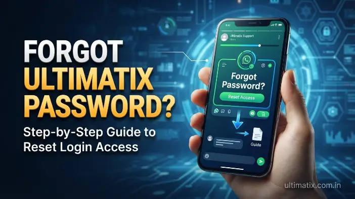 Forgot Ultimatix Password