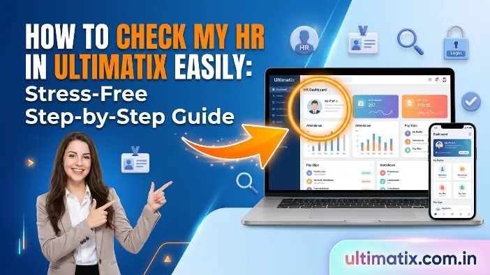 How to Check My HR in Ultimatix