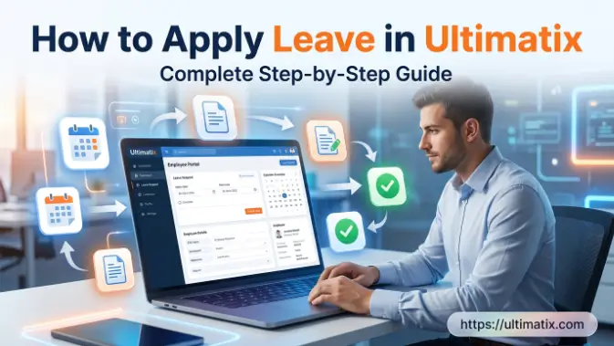 apply leave in Ultimatix