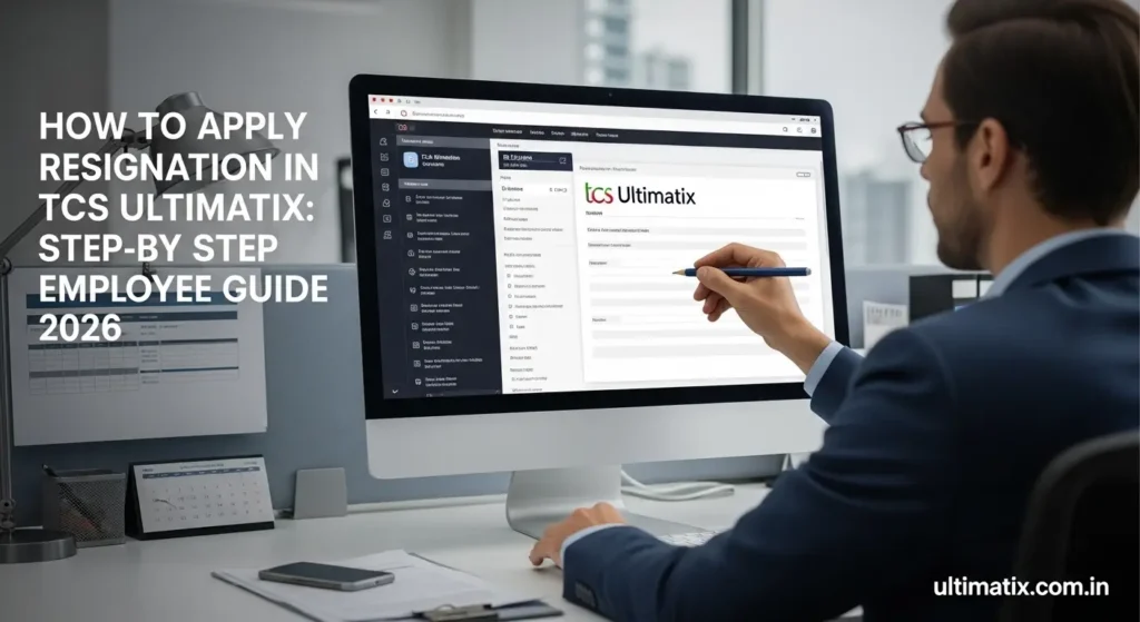 How to Apply Resignation in TCS Ultimatix