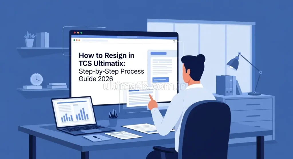 How to Resign in TCS Ultimatix