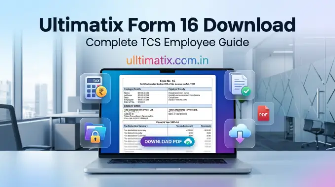Ultimatix Form 16 download