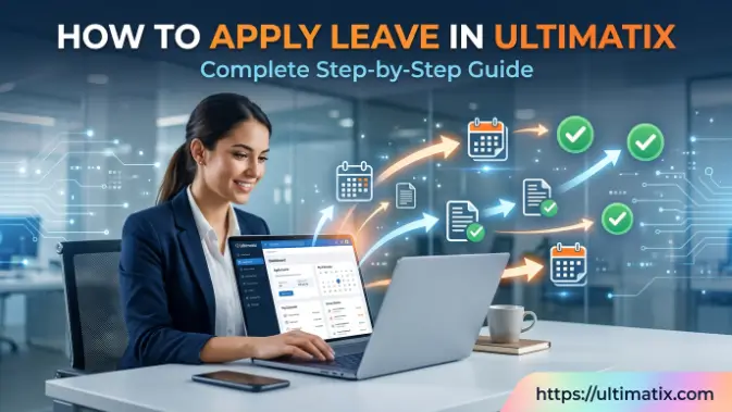 apply leave in Ultimatix