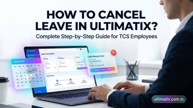 cancel leave in Ultimatix